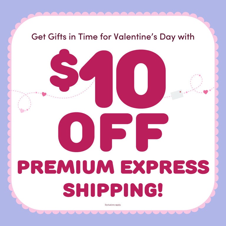 $10 OFF Premium Express Shipping &ndash; Get Gifts in Time!